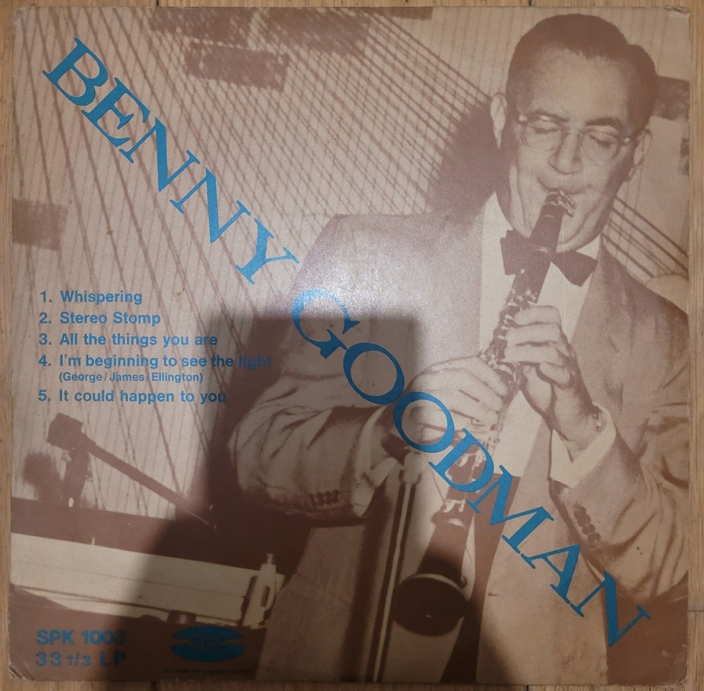 Benny Goodman/Music After Ski from Gala International (SPK 1003)