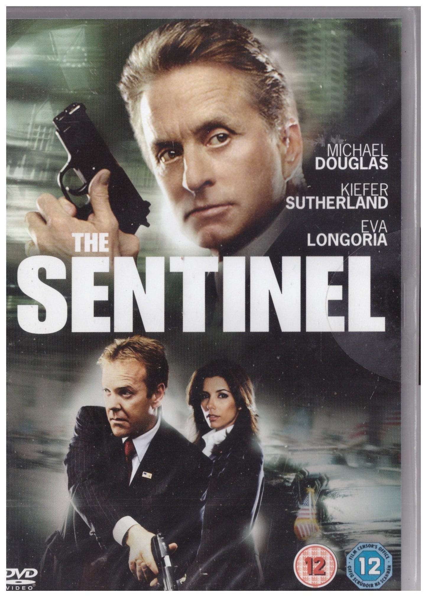 The Sentinel DVD, political thriller DVD, Michael Douglas movies, Kiefer Sutherland thriller, 20th Century Fox DVDs, action DVD for sale, suspense thriller DVD