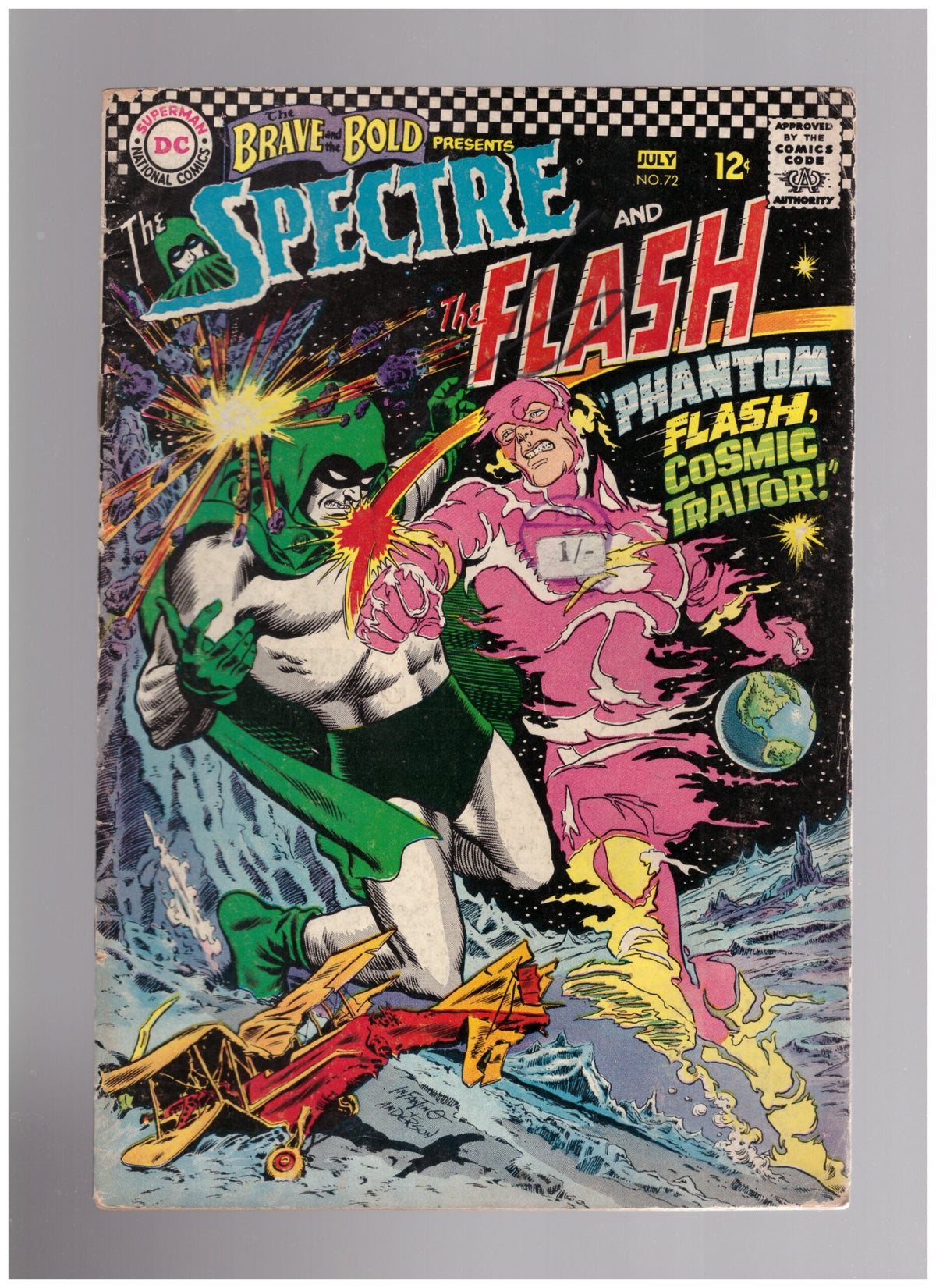 The Brave And The Bold No 72 Jul 1967 from DC Comics