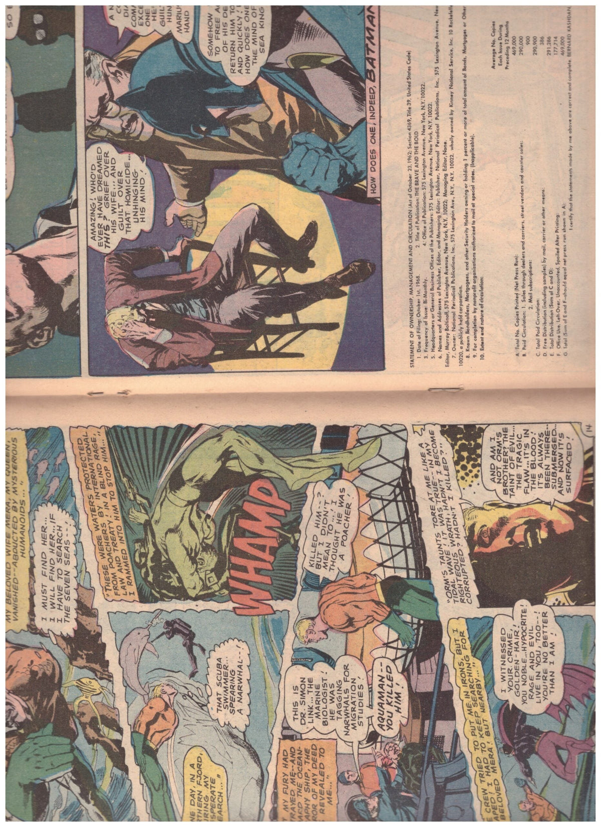 The Brave And The Bold No 82 Mar 1969 from DC Comics