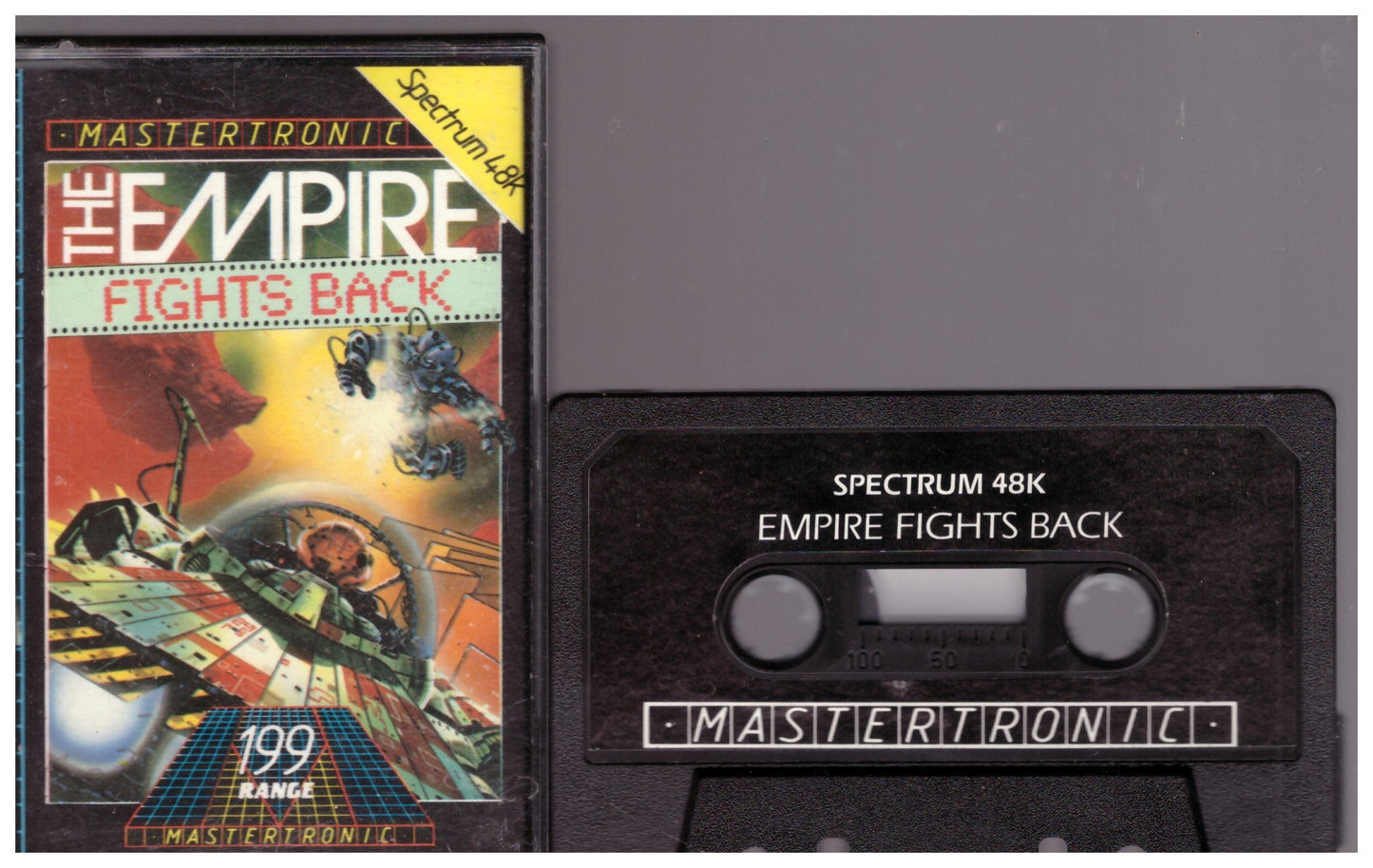 The Empire Fights Back ZX Spectrum Game from Mastertronic