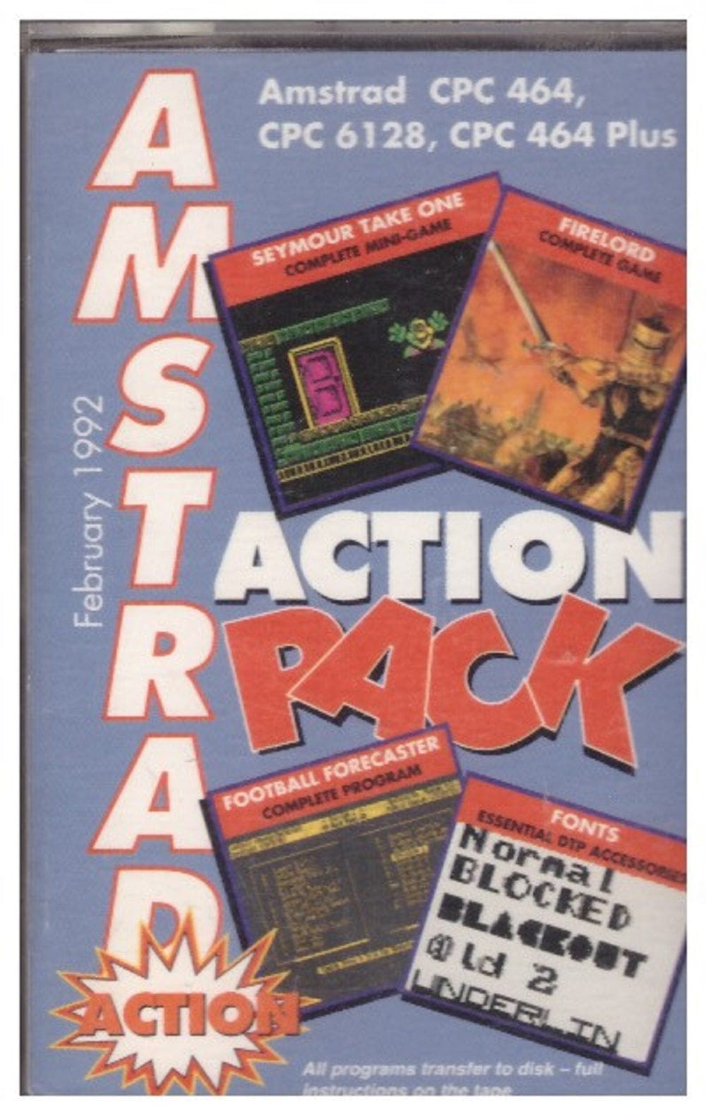 Amstrad Action Issue 77/February 1992 Magazine & Covertape
