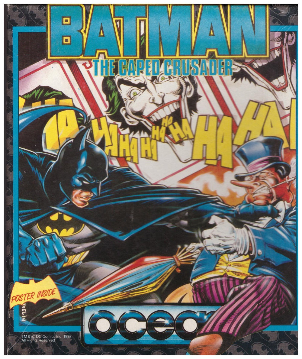 Batman The Caped Crusader for Amstrad CPC from Ocean
