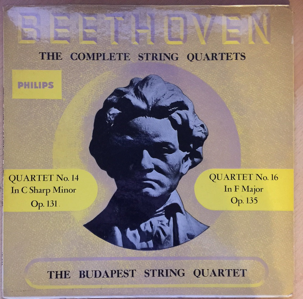 Beethoven: The Complete String Quartets by The Budapest String Quartet from Philips (ABL 3133)