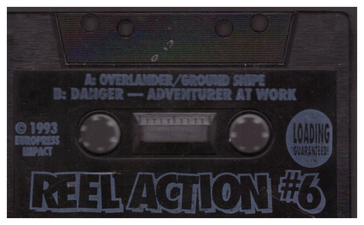 Commodore Force Reel Action 6 1993 Covertape for Commodore 64