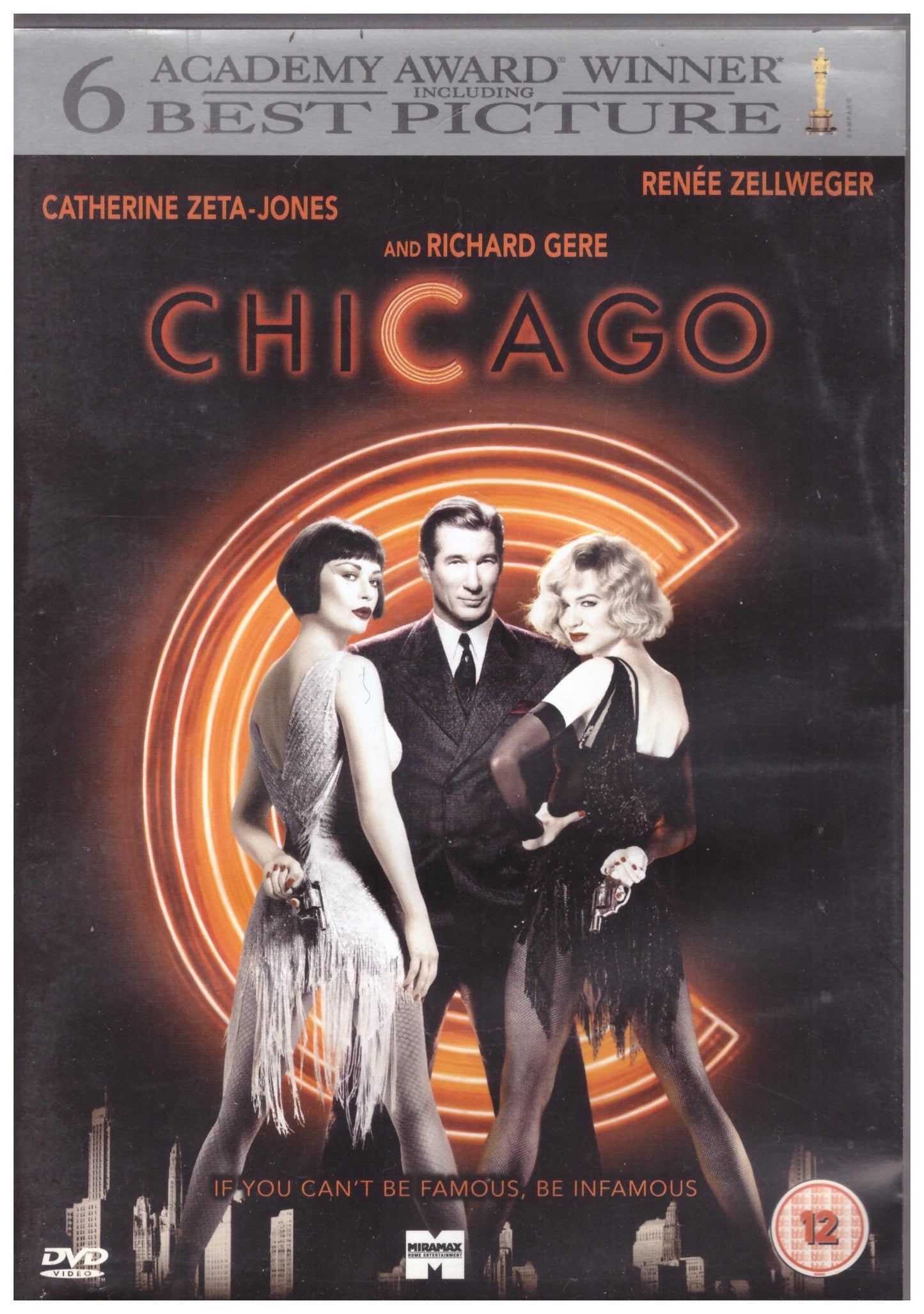Chicago on DVD from Buena Vista Home Entertainment (Z1 D888758)