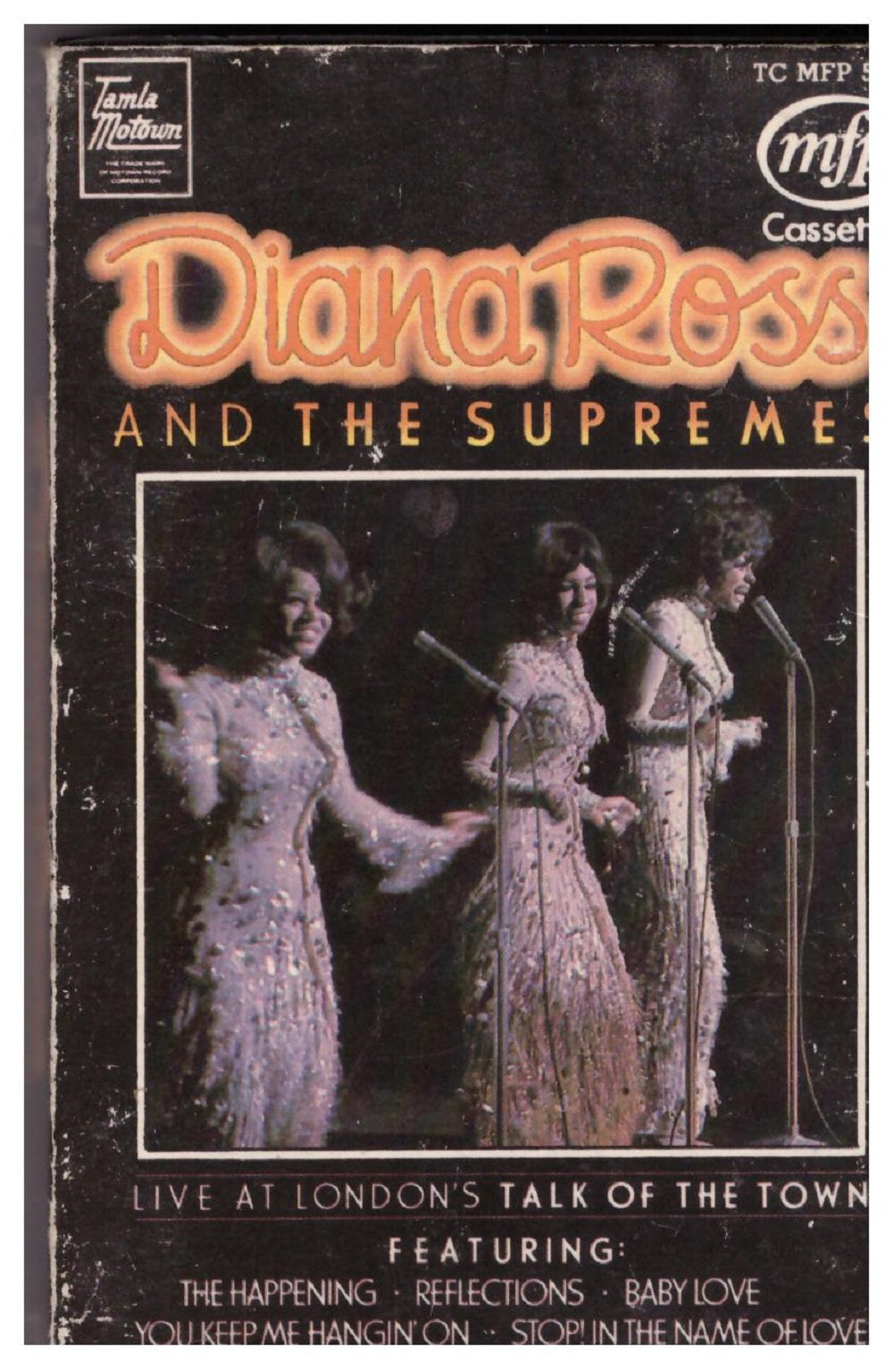 Diana Ross And The Supremes Live At London's Talk Of The Town from Tamla Motown/Music For Pleasure (TC MFP 50447)