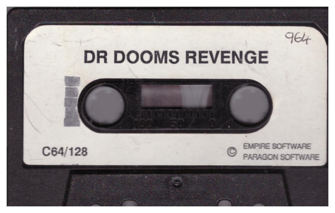 Vintage Commodore 64 game – Dr. Doom’s Revenge