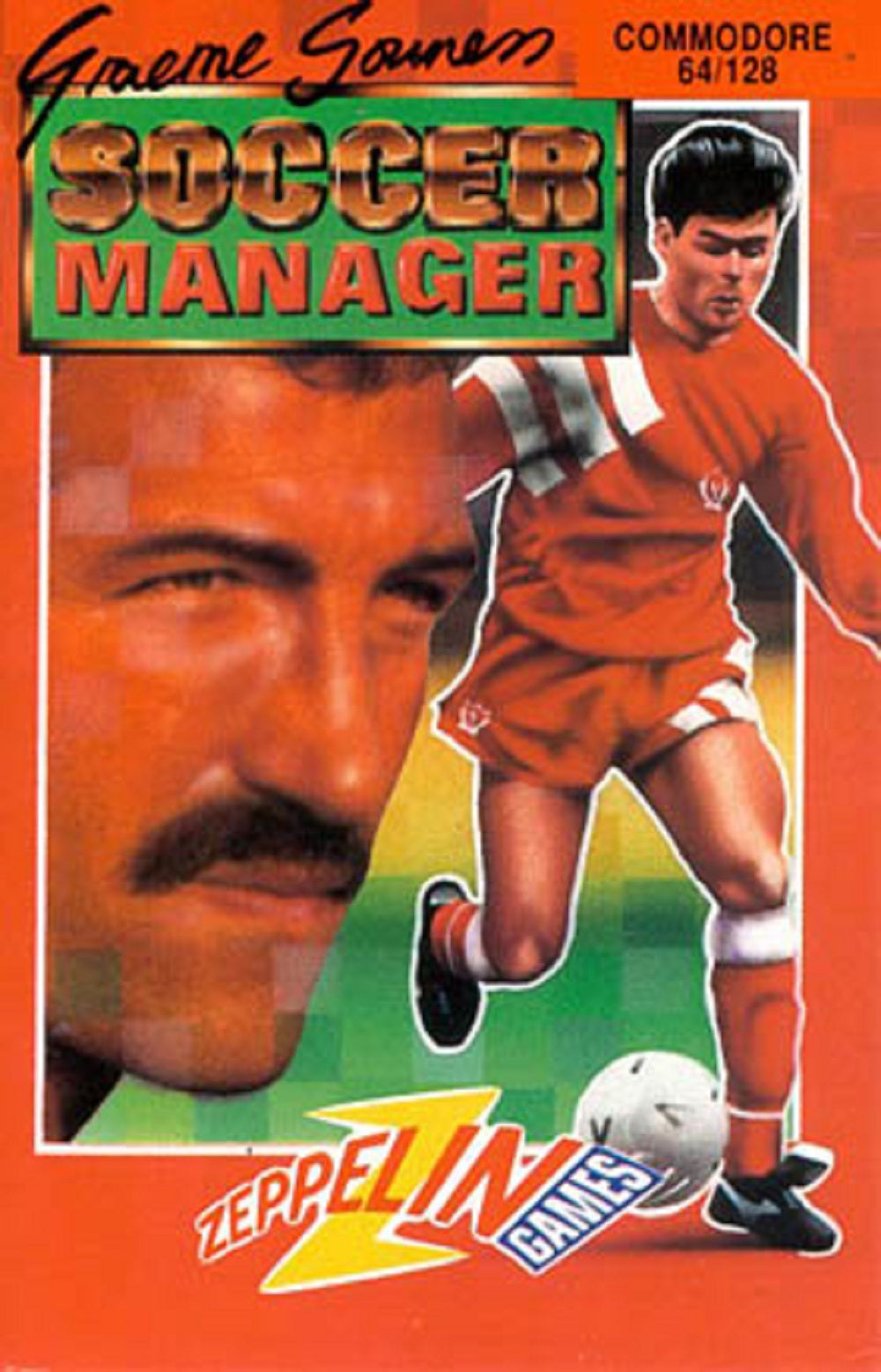 Graeme Souness Soccer Manager for Commodore 64 from Zeppelin Games