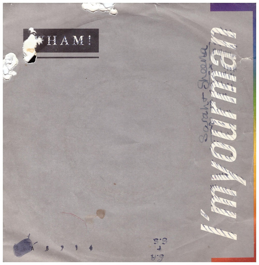 Wham! I'm Your Man 7-inch vinyl record from Epic