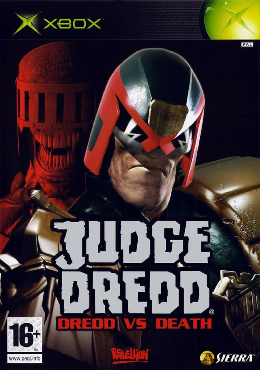 Judge Dredd: Dredd Vs Death PAL for Microsoft XBOX from Rebellion/Sierra
