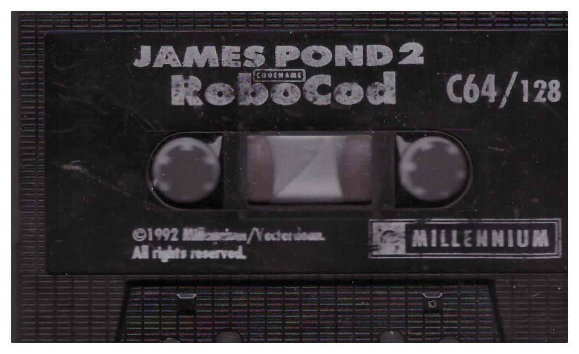 James Pond 2: Codename Robocod Tape Only for Commodore 64 from Millenium