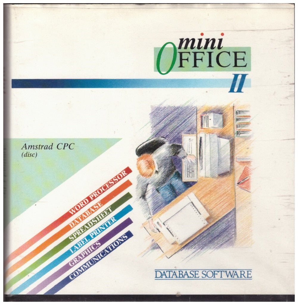 Mini Office II for Amstrad CPC from Database Software on Disk