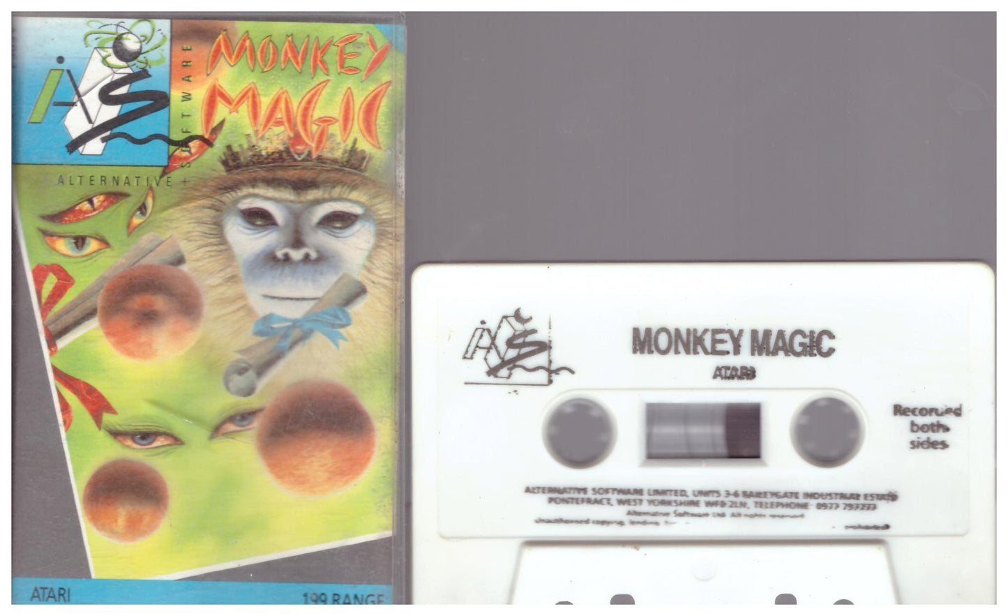 Monkey Magic for Atari 8-Bit Computers from Alternative Software (AS064)