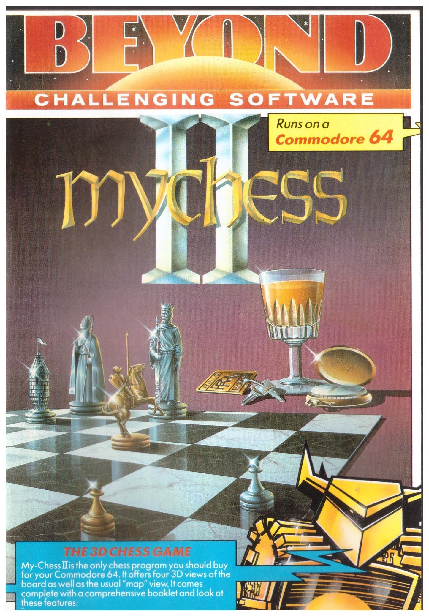 MyChess II for Commodore 64 from Beyond