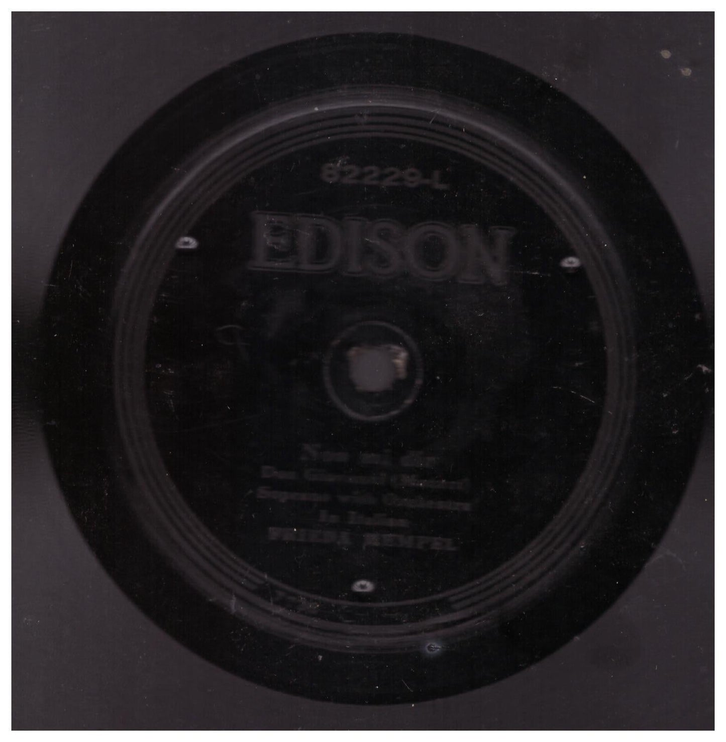 Non Mi Dir/Casta Diva by Frieda Hempel from Edison (82229)