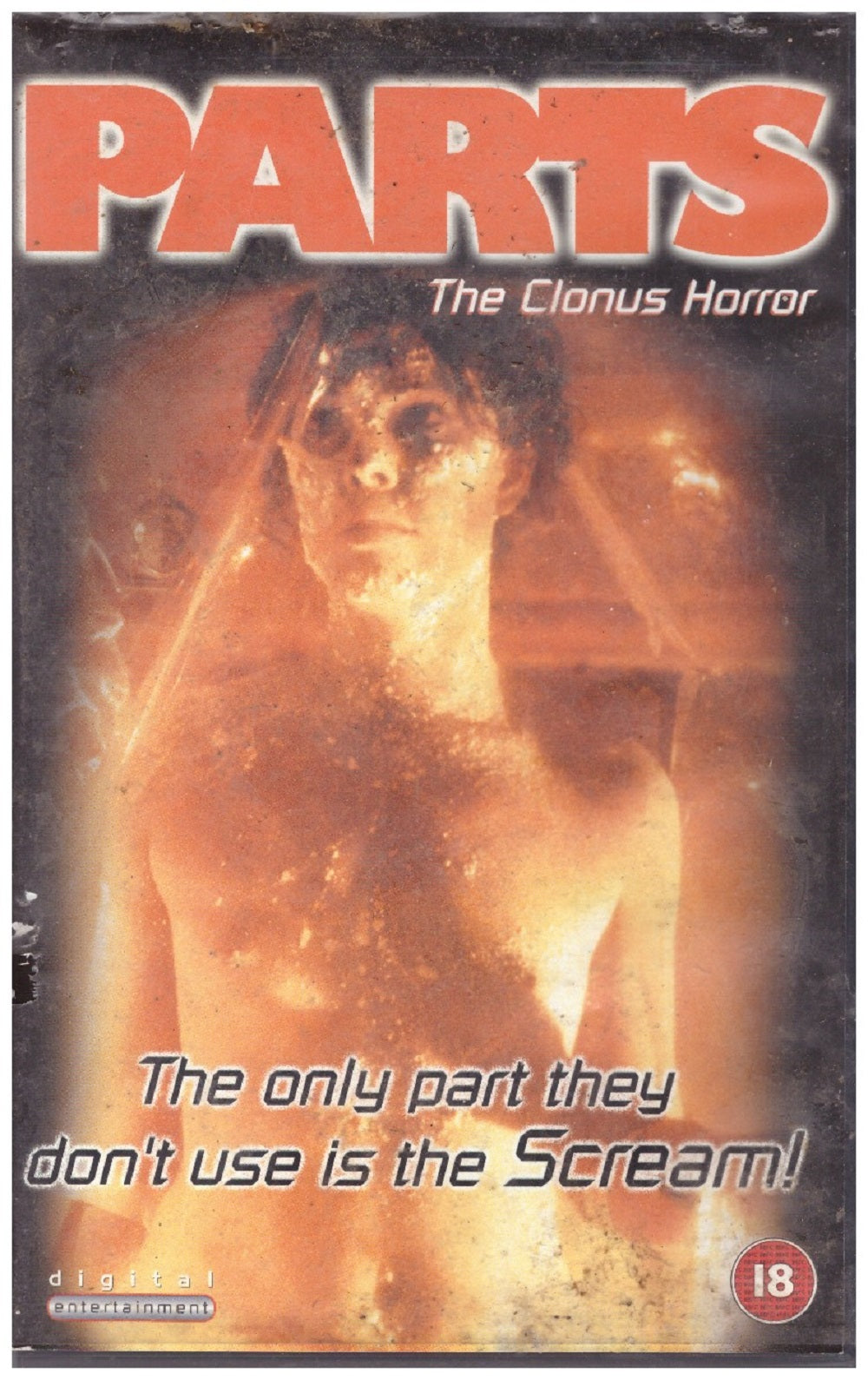 Parts: The Clonus Horror VHS from Digital Entertainment (DE 9046)