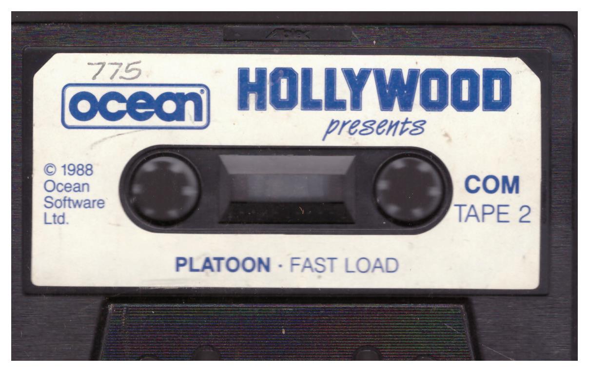 Platoon Tape Only for Commodore 64 from Ocean