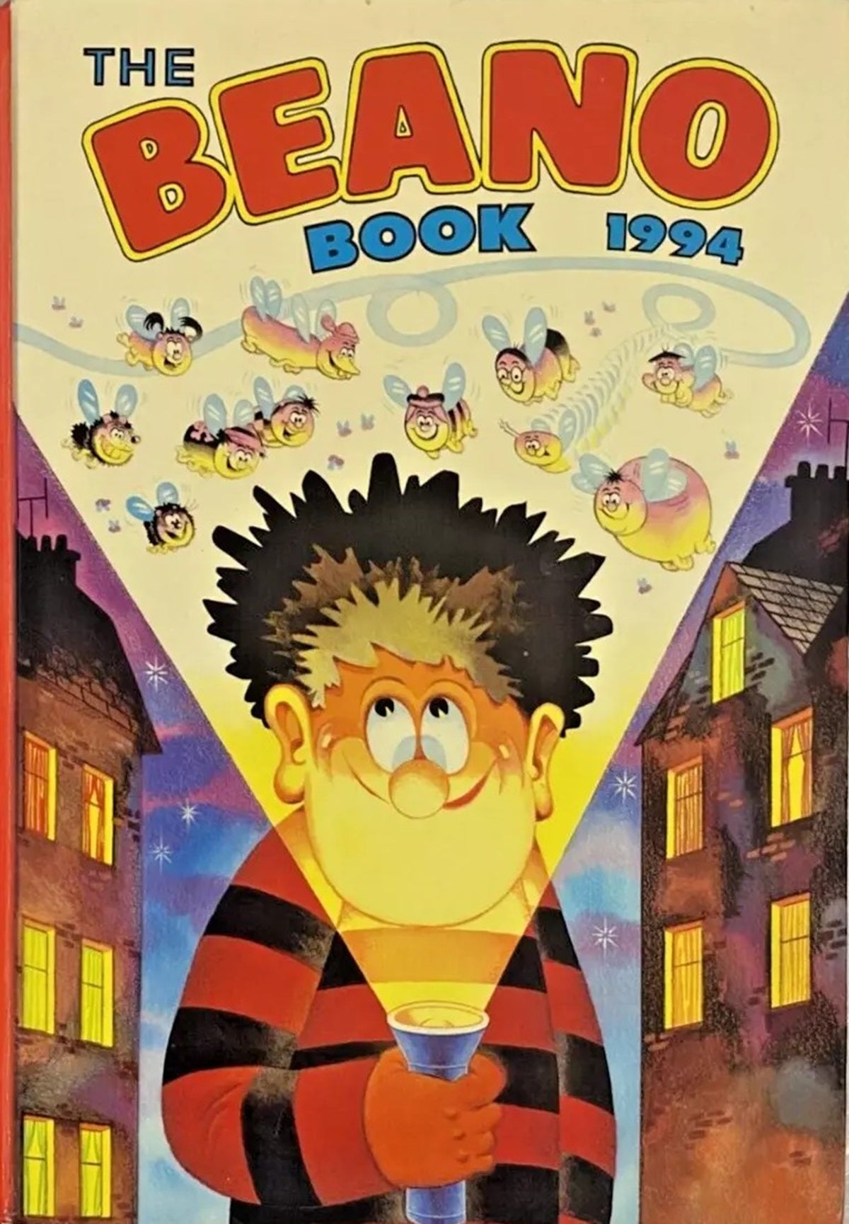 The Beano Book 1994 featuring Dennis the Menace.