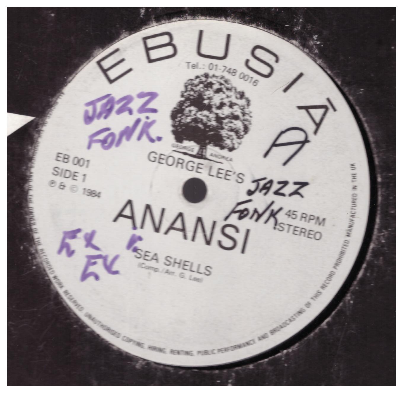 Sea Shells/Song Of Peace by Anansi from Ebusia (EB 001)