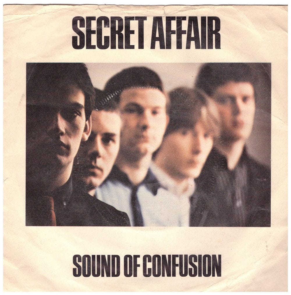 7" 45RPM Sound Of Confusion/Take It Or Leave It by Secret Affair from I-Spy Records (SEE 8)