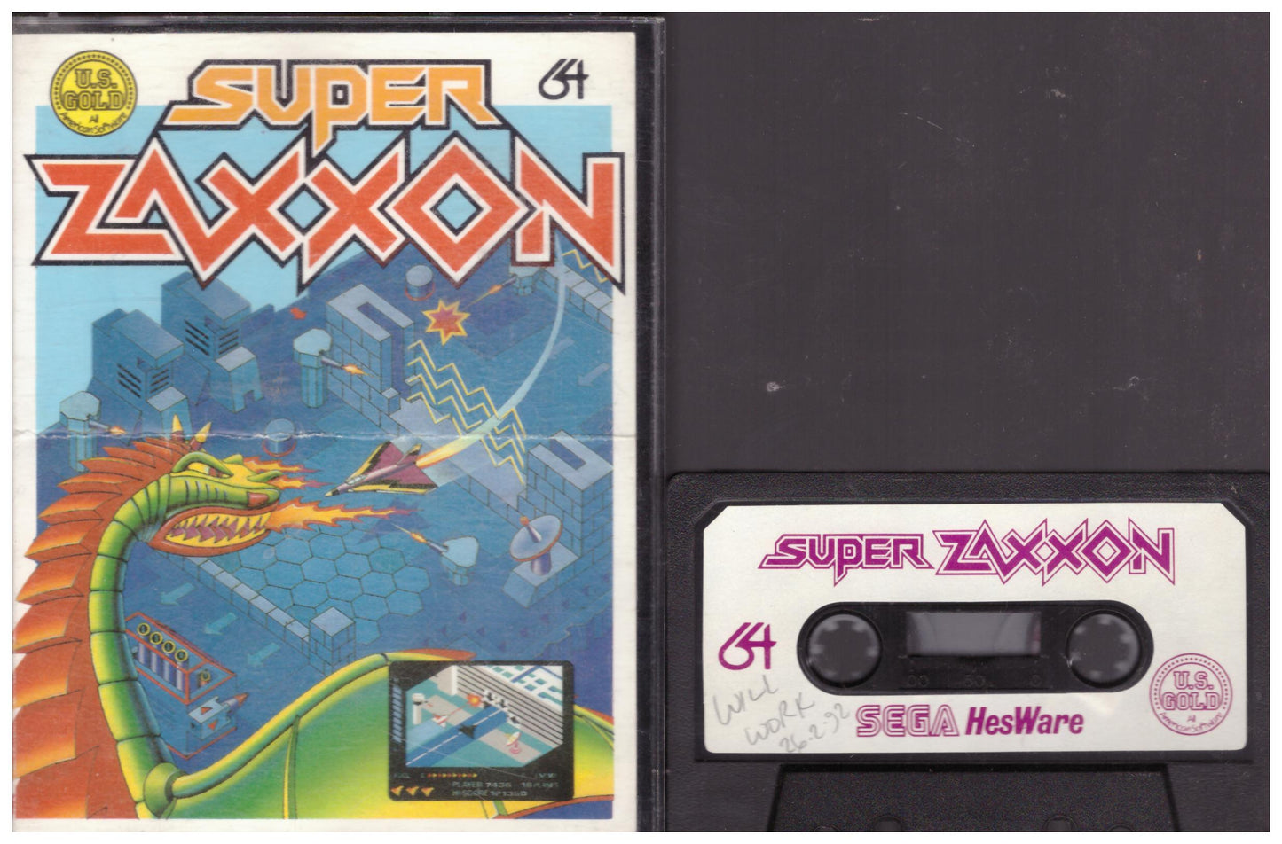 Super Zaxxon for Commodore 64 – Classic 80s shoot 'em up game