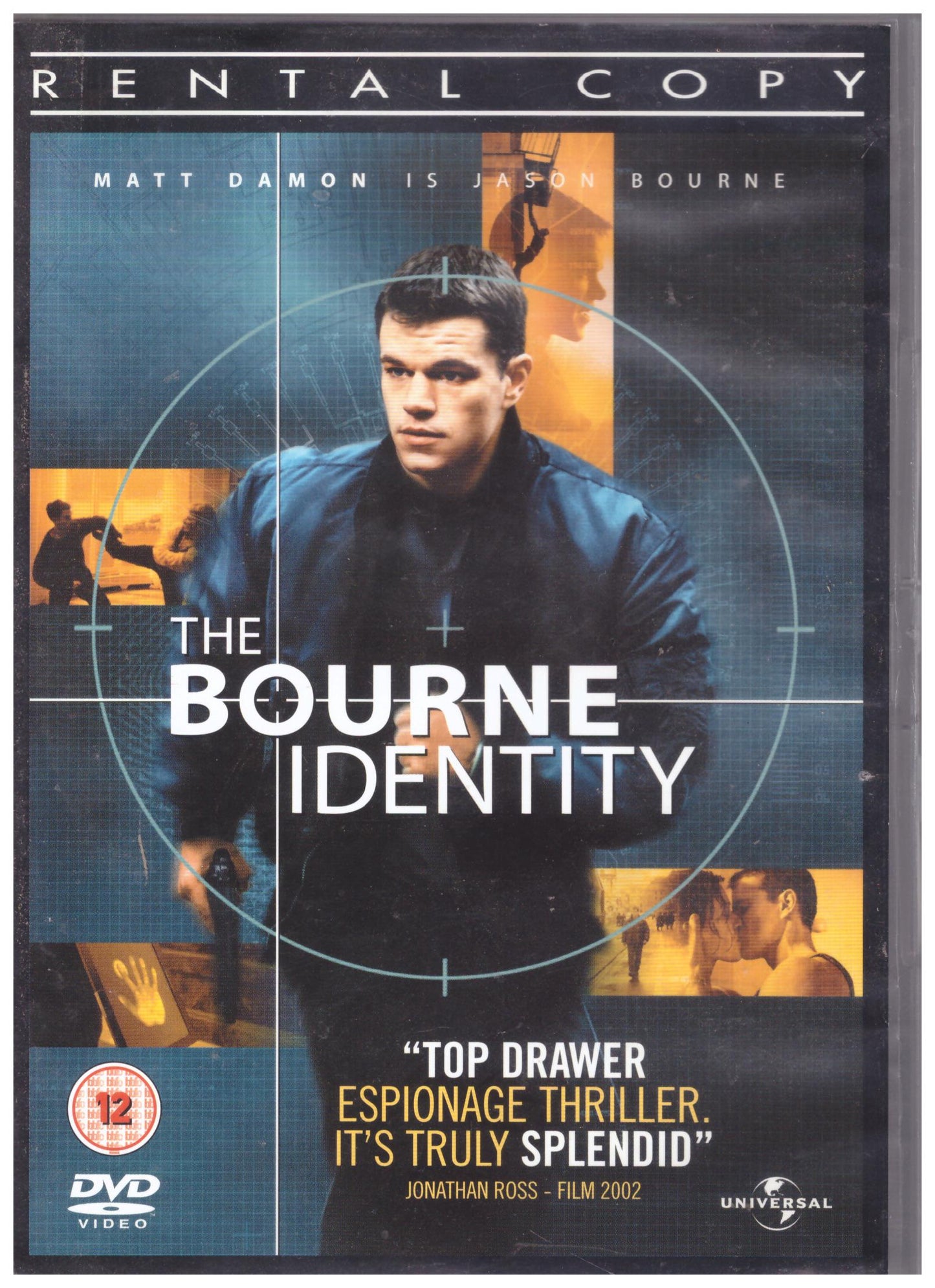 The Bourne Identity DVD from Universal (902 851 2)