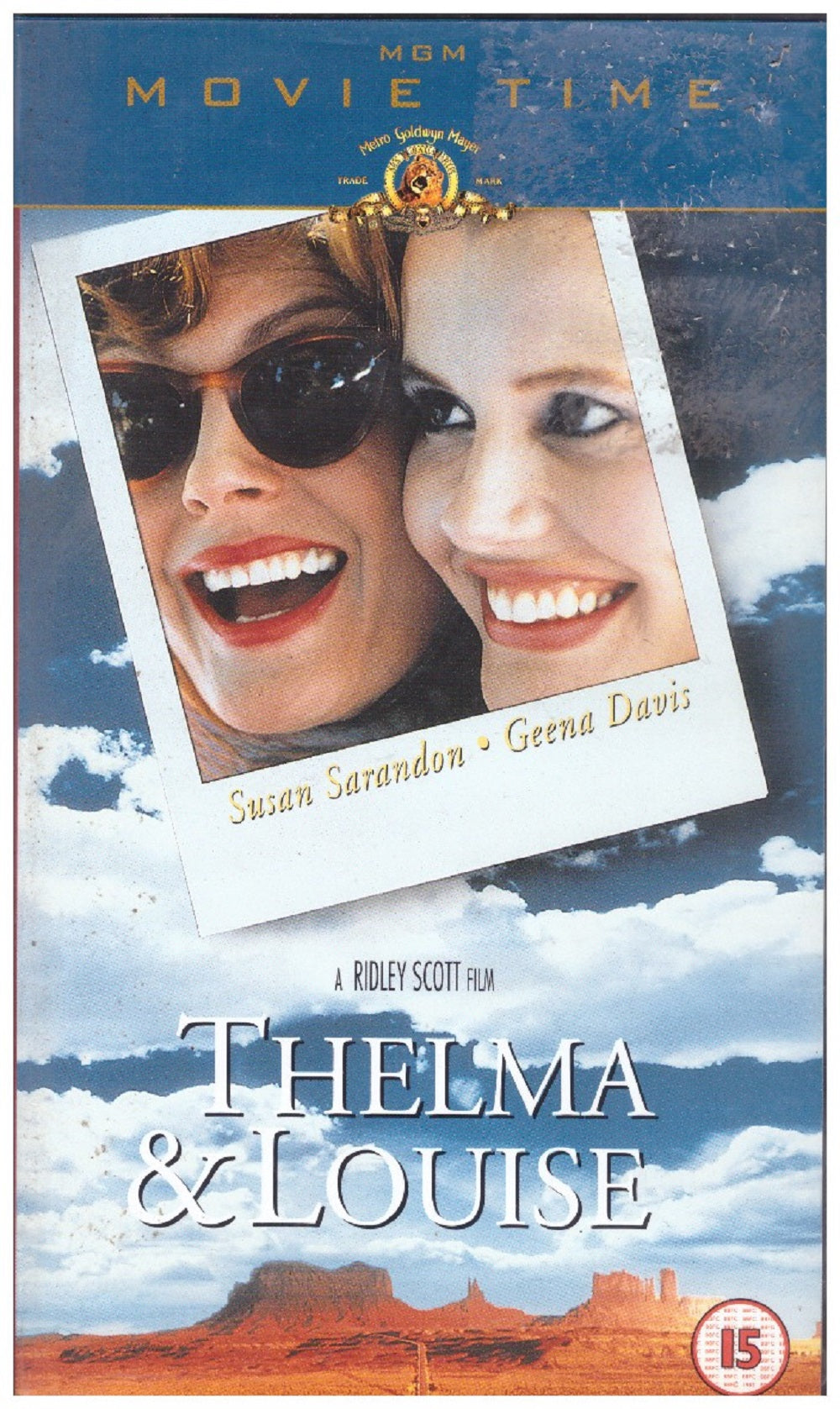 Thelma & Louise VHS from MGM Home Entertainment (15918S)