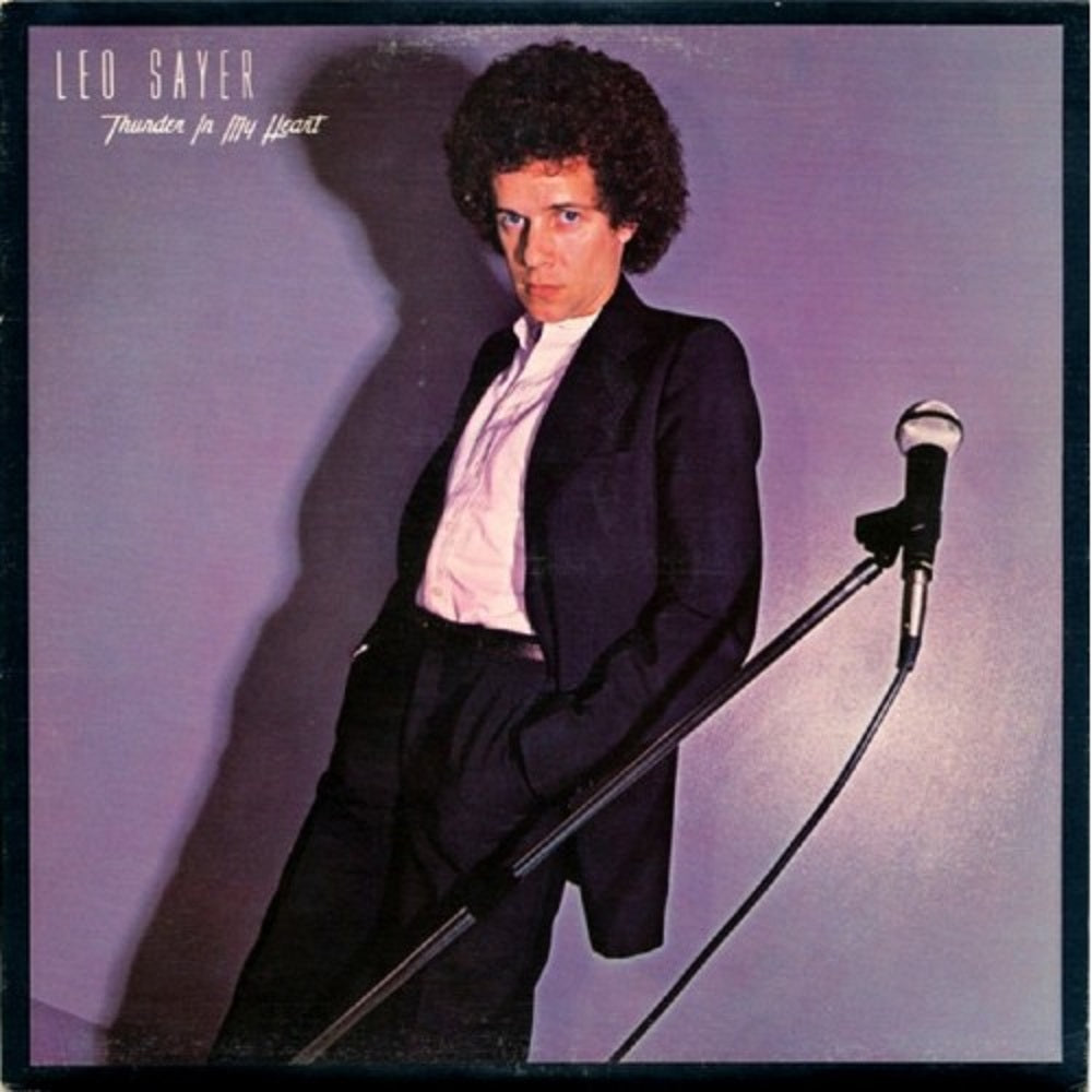 Thunder In My Heart by Leo Sayer from Chrysalis (CDL 1154)