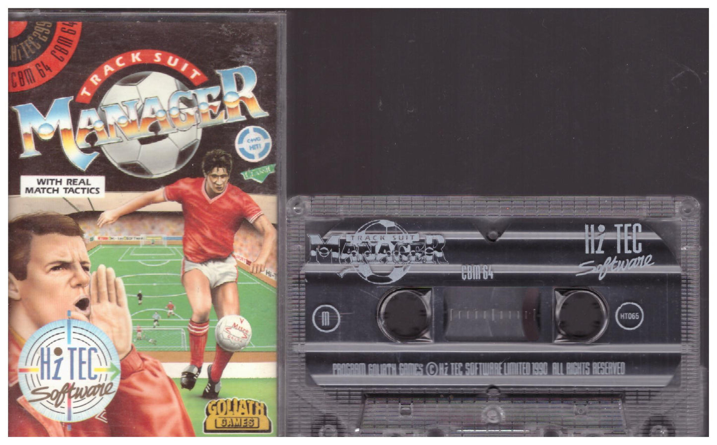 Track Suit Manager Commodore 64 – Classic Football Management Game