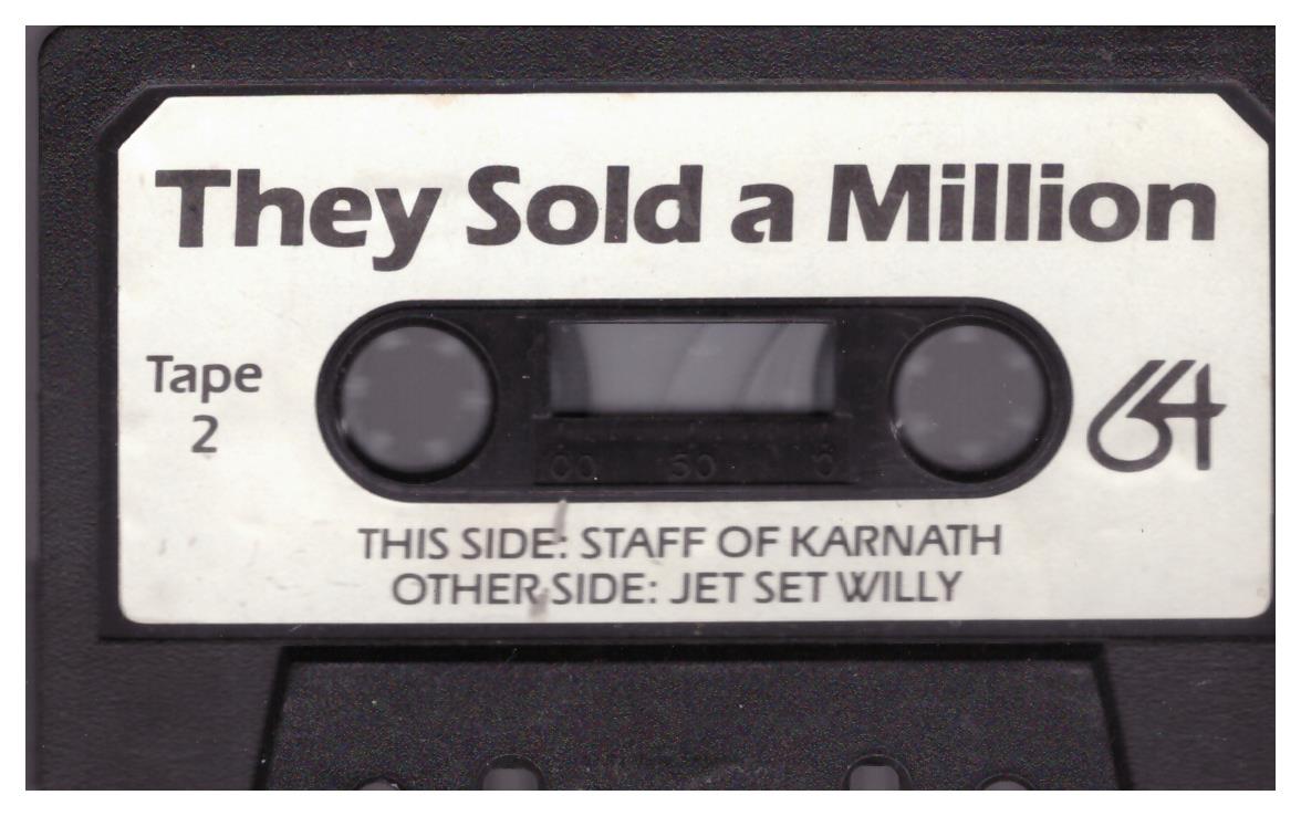 They Sold A Million Tape 2 for Commodore 64 from The Hit Squad