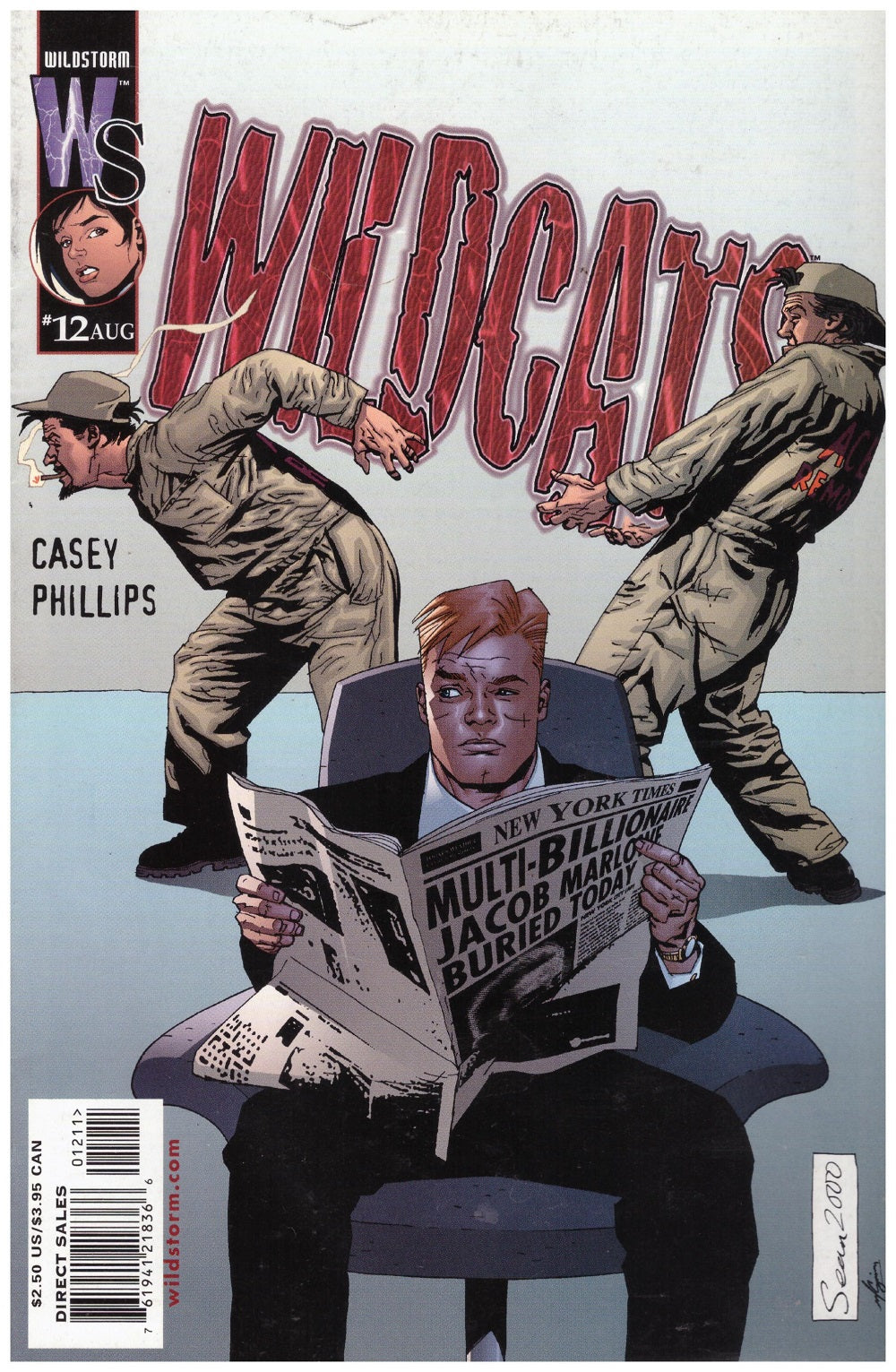 WildCats #12 (Vol. 2) August 2000 WildStorm Comics