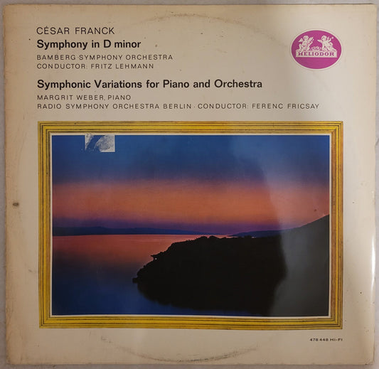 Cesar Franck: Symphony In D Minor/Symphonic Variations For Piano And Orchestra from Heliodor (478 448)