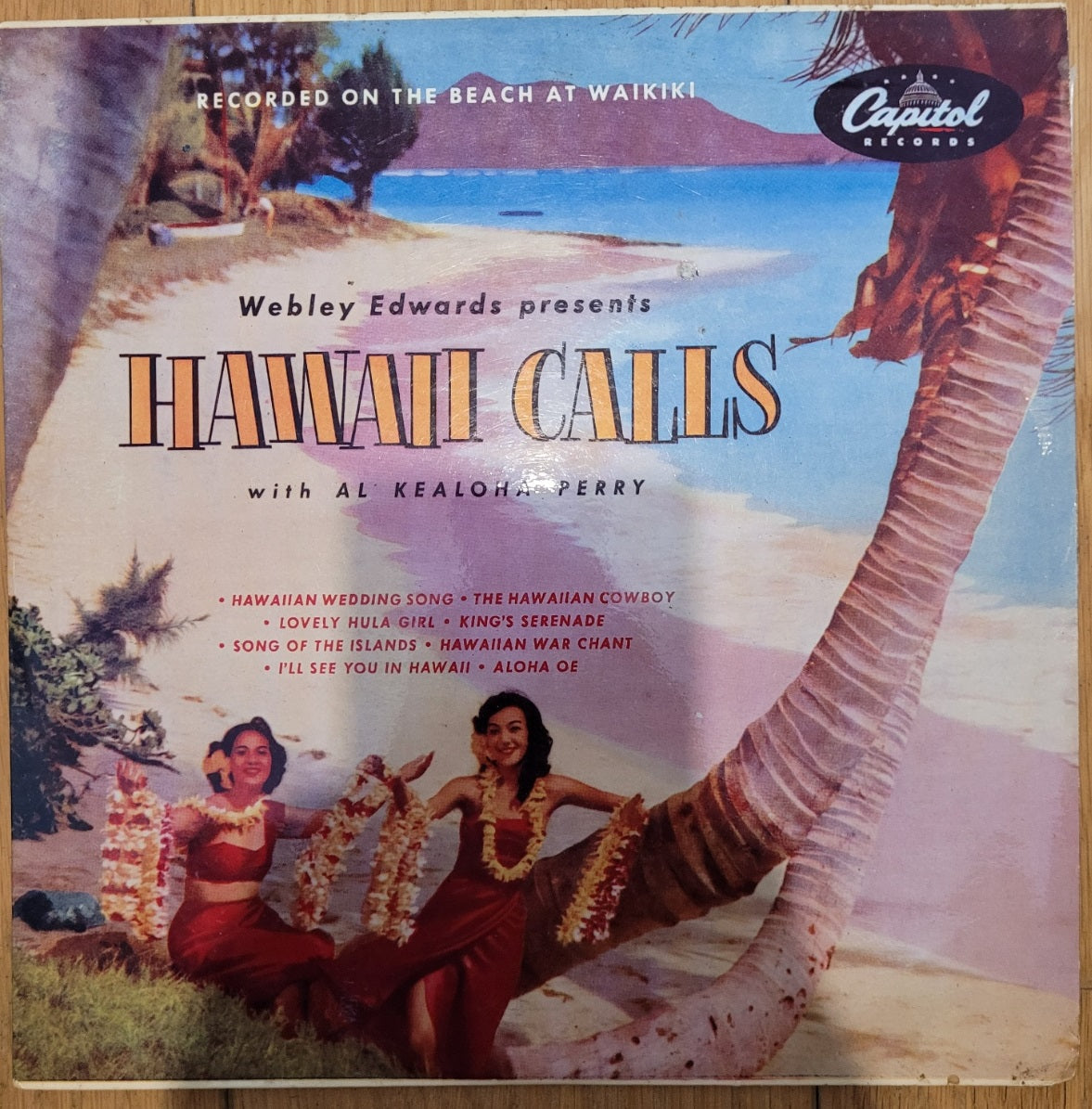 Hawaii Calls by Webley Edwards/Al Kealoha Perry from Capitol Records (LC6662)