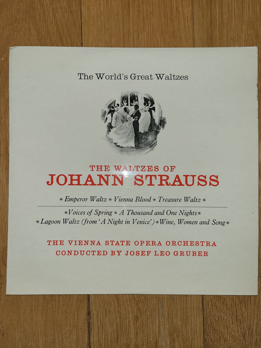 The Waltzes Of Johann Strauss vinyl album by Readers Digest
