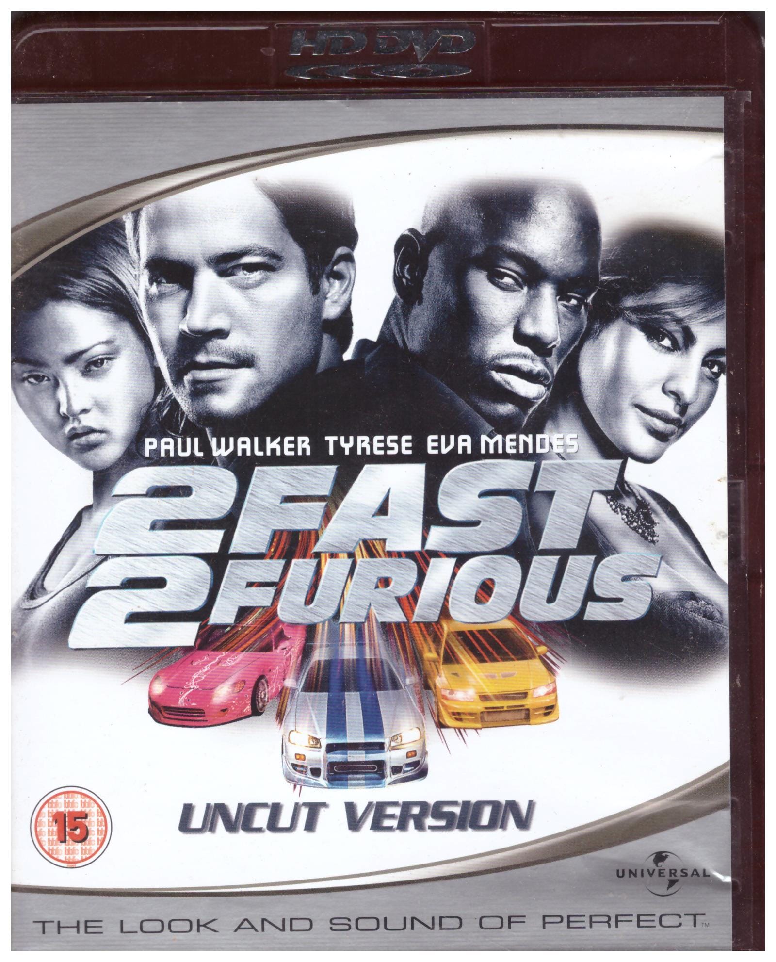 2 Fast 2 Furious HD DVD from Universal (824 756 2)