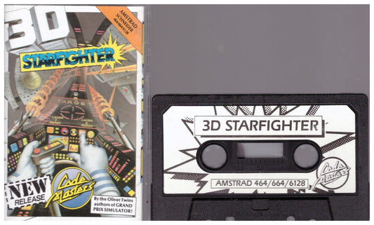 3D Starfighter for Amstrad CPC from CodeMasters (3059)