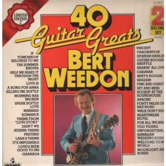 40 Guitar Greats by Bert Weedon from Pickwick Records (PLD 8012)