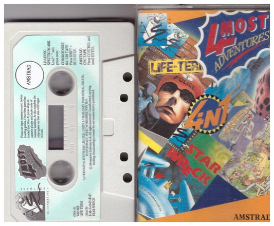 4 Most Adventures for Amstrad CPC from Alternative Software