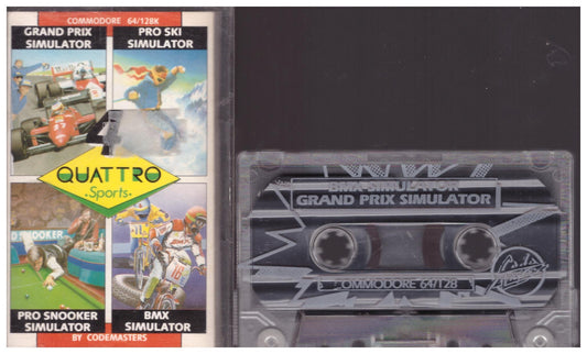 4 Quattro Sports for Commodore 64 from CodeMasters (1288)