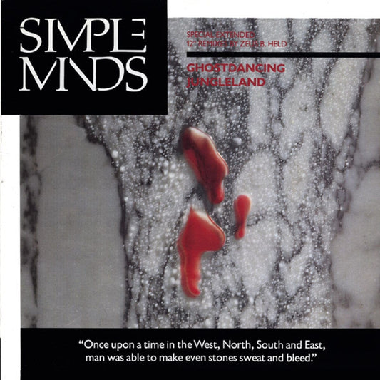 Ghostdancing vinyl from Simple Minds.