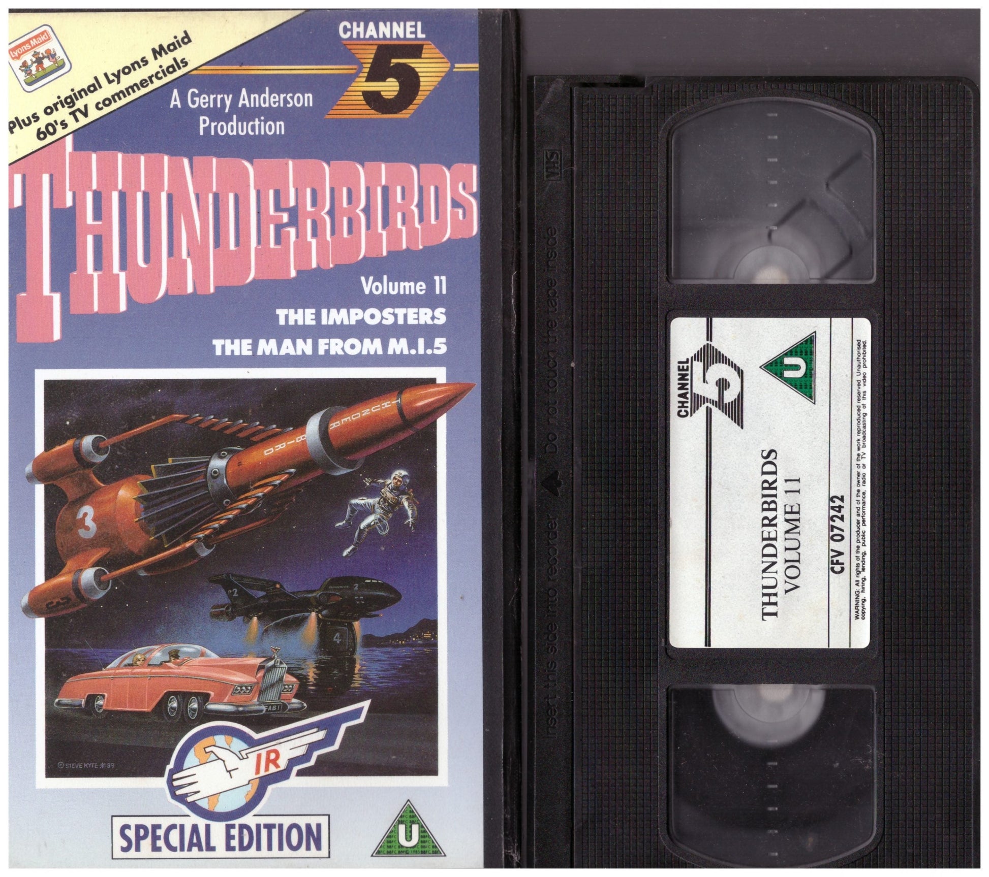 Thunderbirds Volume 11 VHS Tape