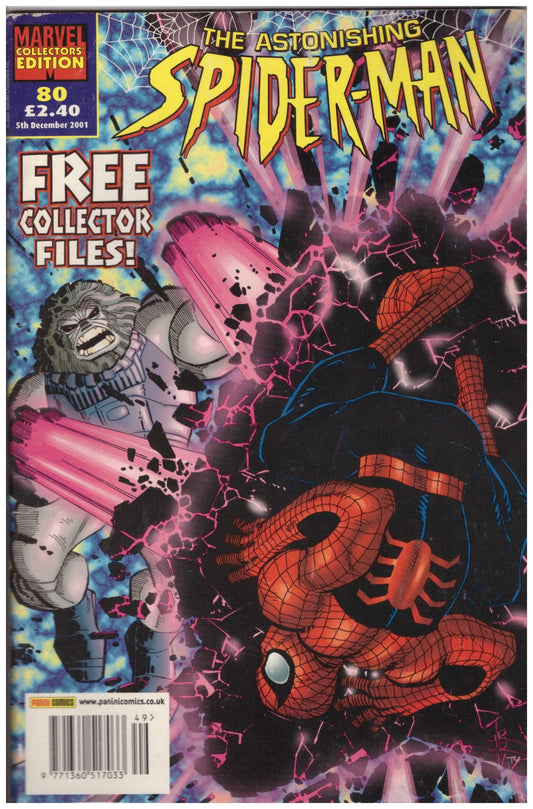 The Astonishing Spider-Man 80 Dec 01 from Marvel/Panini Comics UK