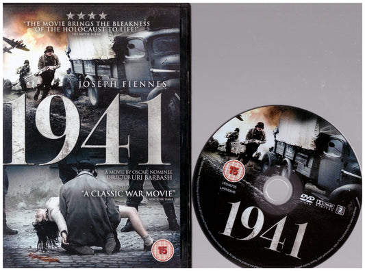 1941 DVD Lightning Pictures Joseph Fiennes World War II Historical Drama Film