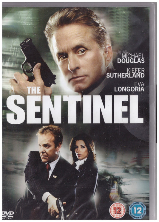 The Sentinel DVD, political thriller DVD, Michael Douglas movies, Kiefer Sutherland thriller, 20th Century Fox DVDs, action DVD for sale, suspense thriller DVD