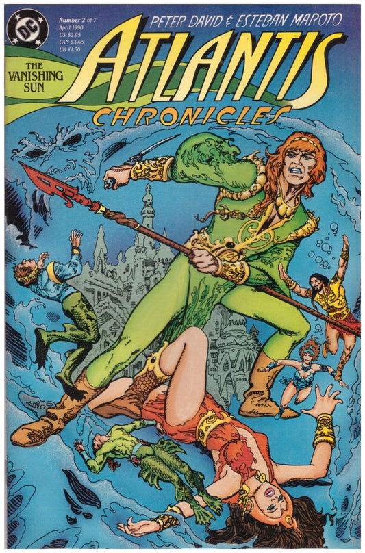 Atlantis Chronicles #2 DC Comics April 1990