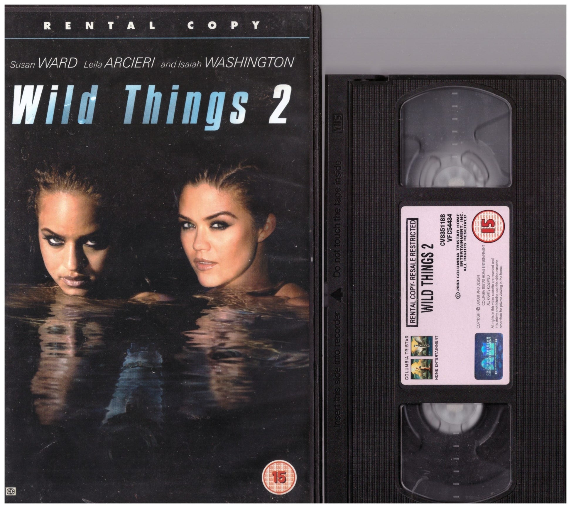 Wild Things 2 VHS from Columbia Tristar Home Entertainment (CVS 35118B)