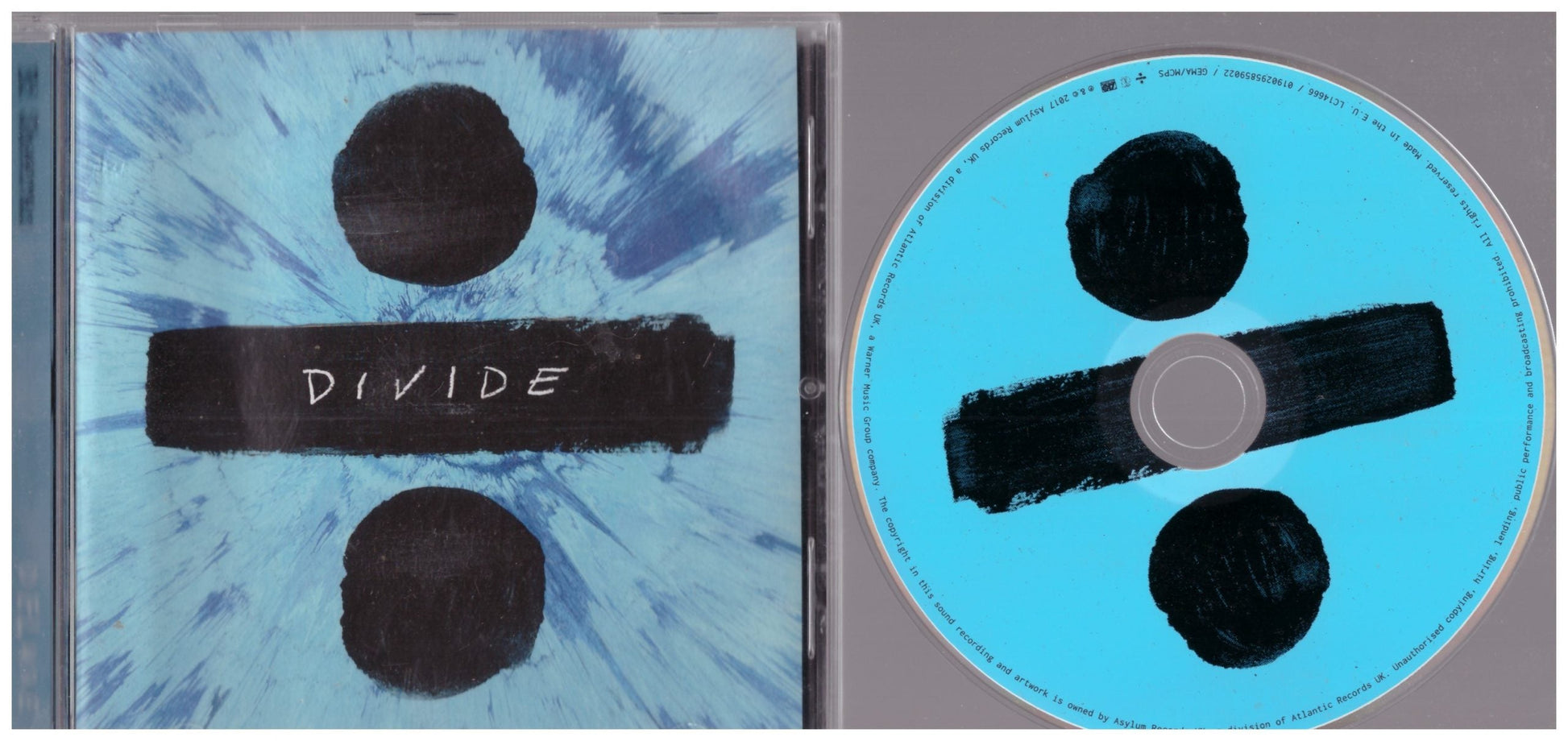 Ed Sheeran Divide CD album 2017 official release