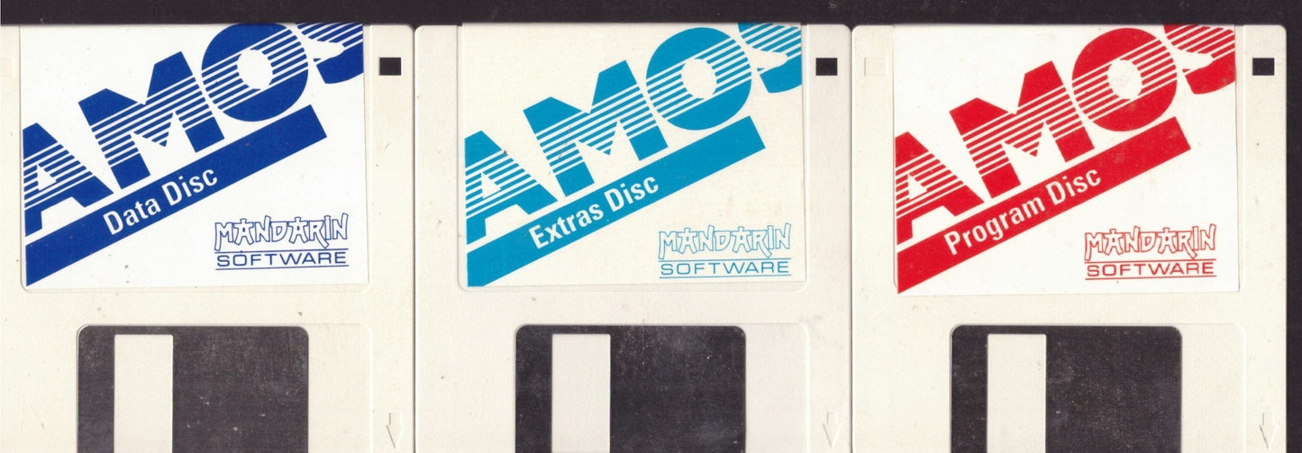 Amos The Creator for Commodore Amiga from Mandarin Software