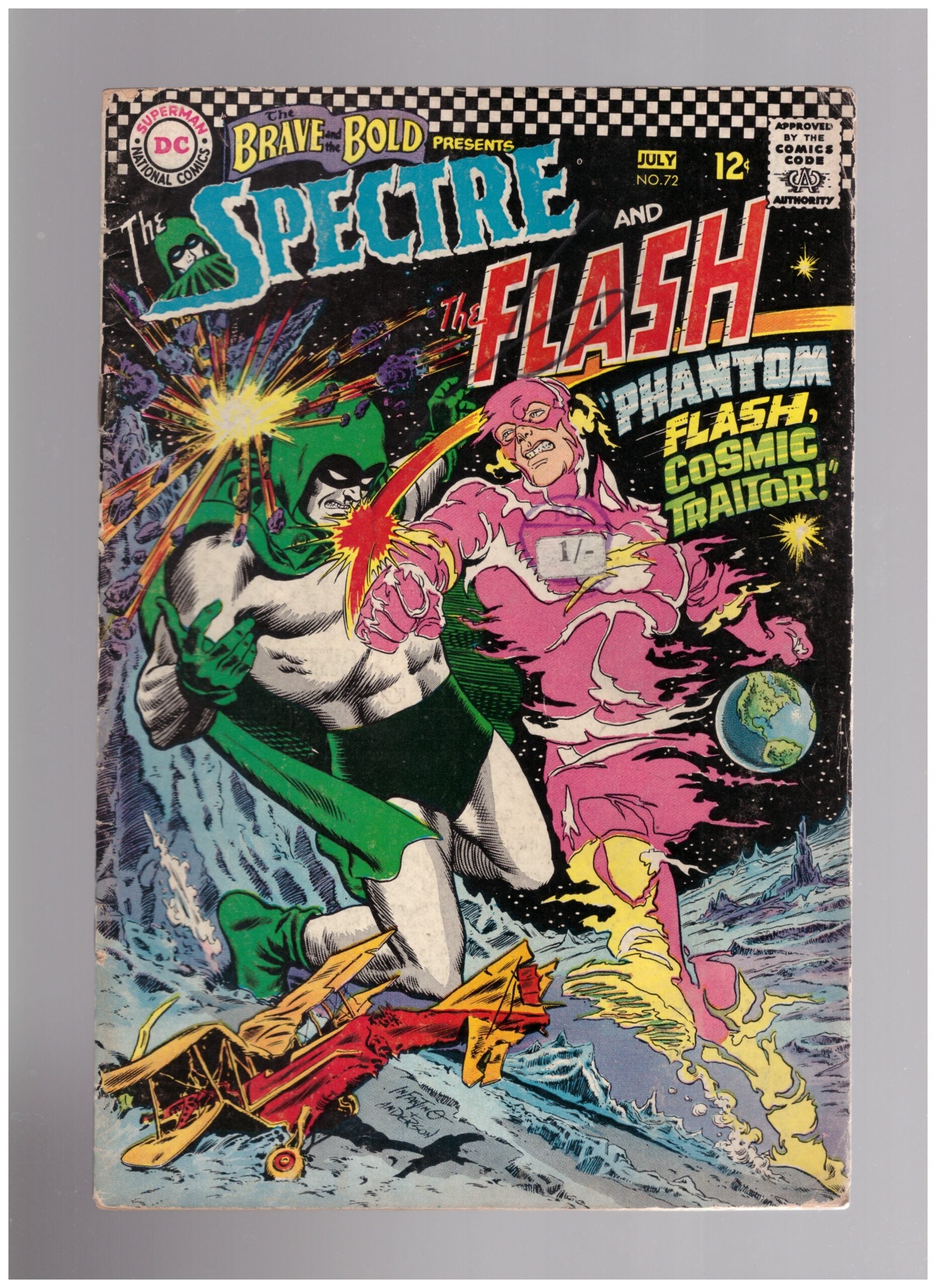 The Brave And The Bold No 72 Jul 1967 from DC Comics